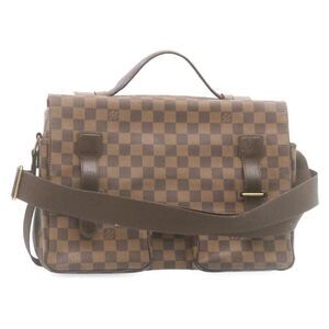 LOUIS VUITTON Damier Ebene Broadway Shoulder Bag